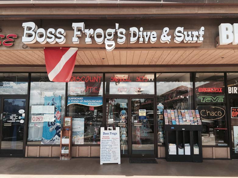 Boss Frog’s Snorkel, Bike & Beach Rentals